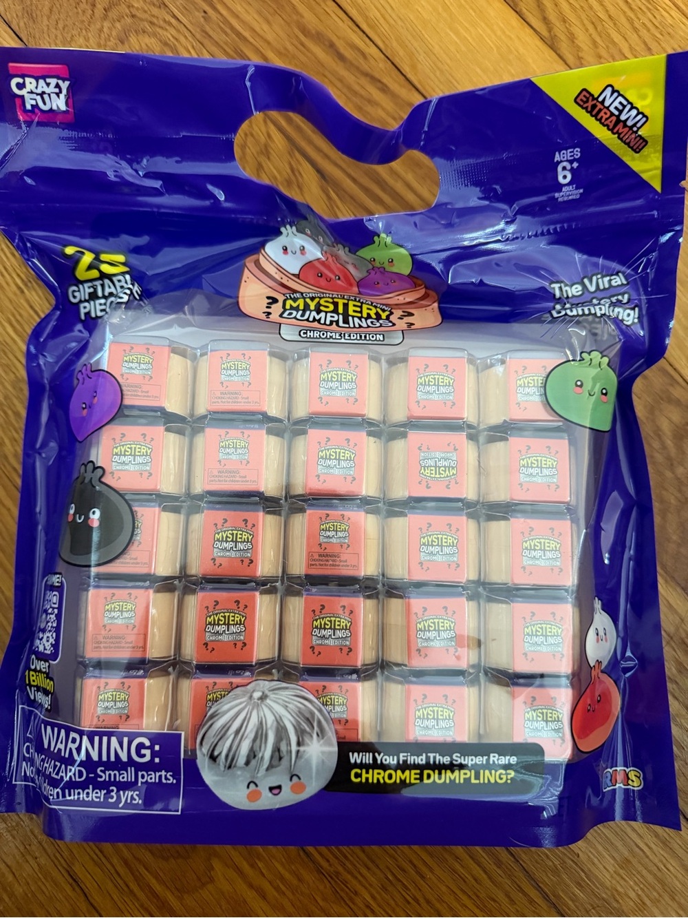 RMS 25pc Dumplings Mystery Chrome Edition Surprise Toys